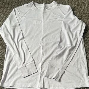 lululemon athletica All yours light purple Long Sleeve Tee